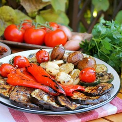 Жареные овощи Жареные овощи