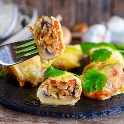 Грибы в духовке Грибы в духовке