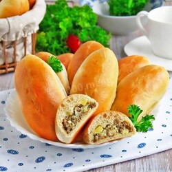 Пирожки в духовке Пирожки в духовке