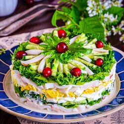 Салат с майонезом Салат с майонезом