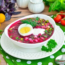 Свекольник, холодный борщ Свекольник, холодный борщ