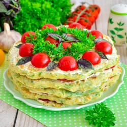 Торт из кабачков Торт из кабачков