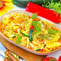 Овощное рагу из кабачков Овощное рагу из кабачков