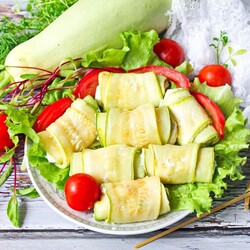 Рулет из кабачков Рулет из кабачков