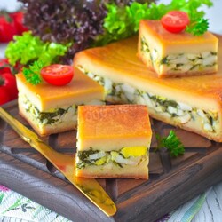 Заливной пирог Заливной пирог