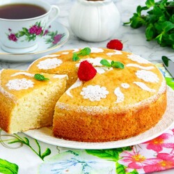 Манник на кефире Манник на кефире