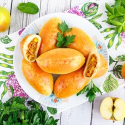 Пирожки с капустой Пирожки с капустой