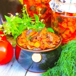 Икра из баклажанов Икра из баклажанов