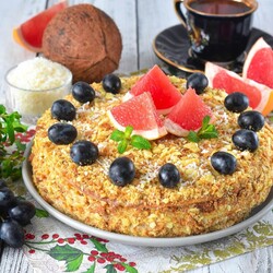 Постные торты Постные торты