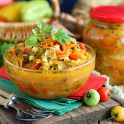 Салаты без стерилизации Салаты без стерилизации