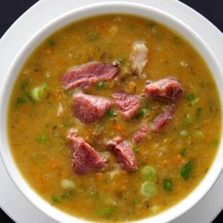 Гороховый суп с копченостями Гороховый суп с копченостями