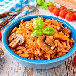 Капуста с грибами Капуста с грибами