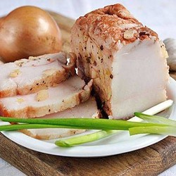 Сало в луковой шелухе Сало в луковой шелухе