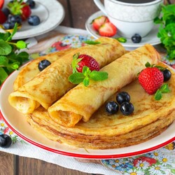 Блины постные Блины постные