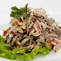 Салат из говяжьего языка Салат из говяжьего языка