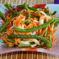 Фасоль по-корейски Фасоль по-корейски