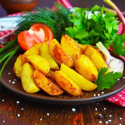 Картошка по-деревенски Картошка по-деревенски