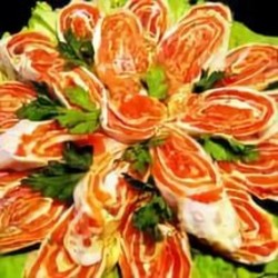 Лаваш с семгой Лаваш с семгой