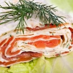 Рулеты с красной рыбой Рулеты с красной рыбой