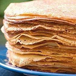 Блины на кислом молоке и простокваше Блины на кислом молоке и простокваше