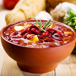 Суп с фасолью консервированной Суп с фасолью консервированной