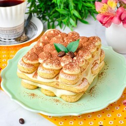 Тирамису с маскарпоне Тирамису с маскарпоне