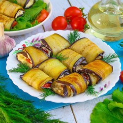 Жареные баклажаны Жареные баклажаны