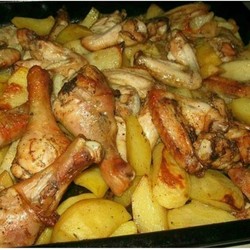 Окорочка с картошкой Окорочка с картошкой