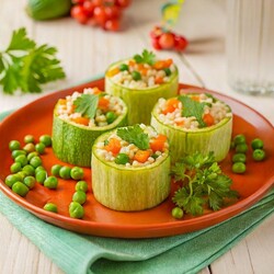 Рис с кабачками Рис с кабачками