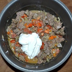 Говяжья печень в мультиварке Говяжья печень в мультиварке