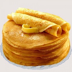 Классические блины на молоке Классические блины на молоке