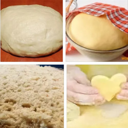 Тесто без яиц Тесто без яиц