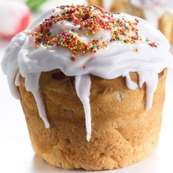 Кулич на сухих дрожжах Кулич на сухих дрожжах