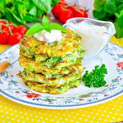 Драники из кабачков Драники из кабачков