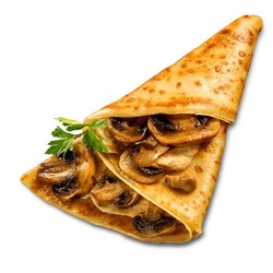 Блины с грибами Блины с грибами