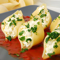 Фаршированные ракушки Фаршированные ракушки