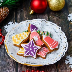 Новогодние пряники Новогодние пряники