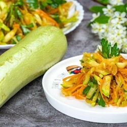 Салат из кабачков Салат из кабачков