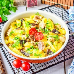 Картошка на сковороде Картошка на сковороде