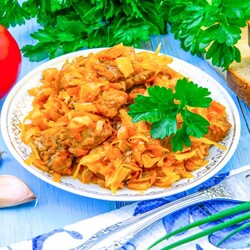 Капуста на сковороде Капуста на сковороде