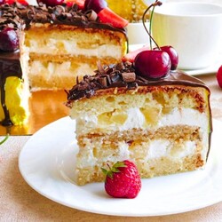 Творожный торт Творожный торт