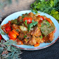 Мясо на костре Мясо на костре