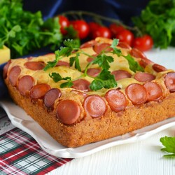 Заливной пирог на майонезе Заливной пирог на майонезе