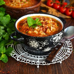Суп с булгуром Суп с булгуром