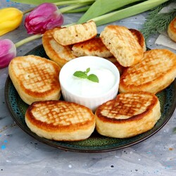 Оладьи на яйцах Оладьи на яйцах