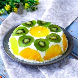 Торт с апельсинами Торт с апельсинами