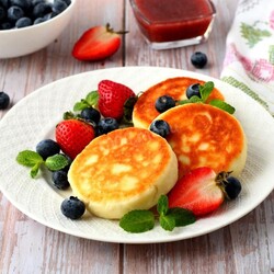 Сырники с мукой на сковороде Сырники с мукой на сковороде