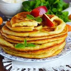 Лепешки с яйцом Лепешки с яйцом