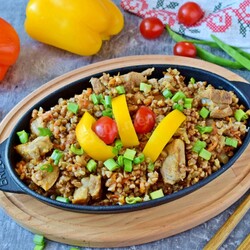 Гречка с морковью Гречка с морковью