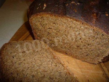 Хлеб из ржаной муки вкусный без яиц дрожжевой Хлеб из ржаной муки вкусный без яиц дрожжевой